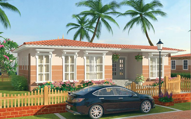 Garden View/ Parking/Entrance, Lavish Manors, The Blue Breeze Project at Dapoli Murad Harnei by Asthavinayak developers